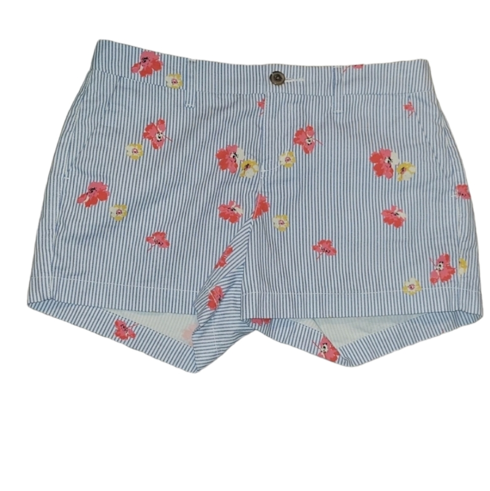 Old navy floral & Striped everyday shorts size 2